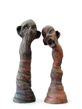 Sanat çalışması Galerisi çağdaş seramik, Resne, Makedonya. 