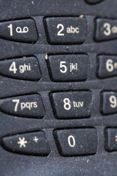 Old mobile telephone keypad — Stock Photo, Image