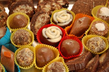 Çeşitli gurme domalan el yapımı