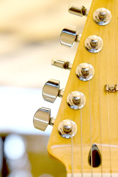 Electric guitar details — Stock Photo, Image