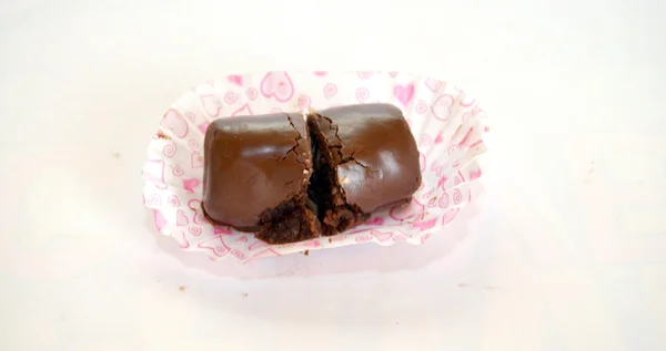 Lahodné domácí bonbony - sladká jídla — Stock fotografie