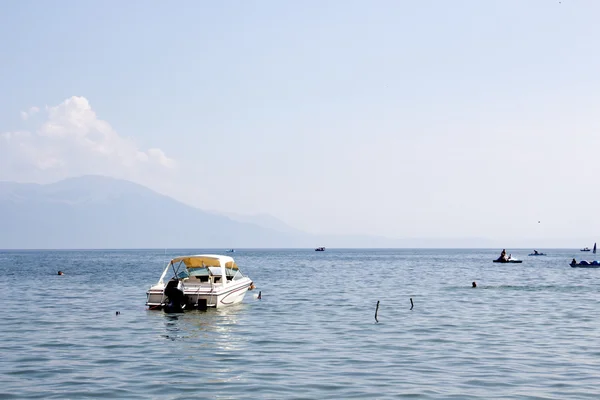 Lago Ohrid en verano — Foto de Stock