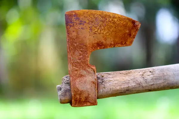 Old chopping axe — Stock Photo, Image