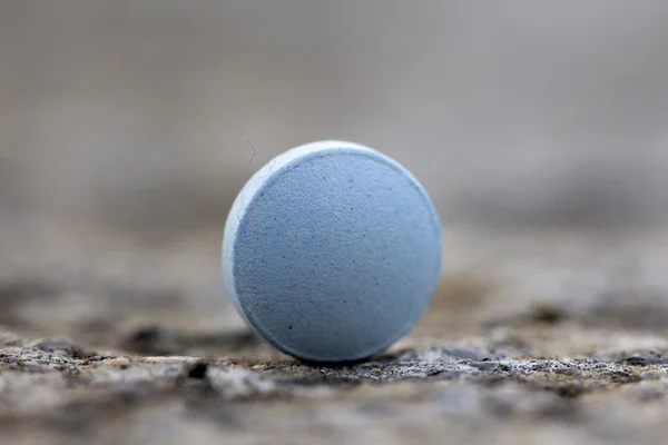 Modré pilulky. Koncepce zdraví — Stock fotografie