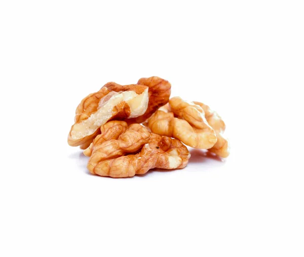 Walnuts isolated on a white background — Stock Photo, Image