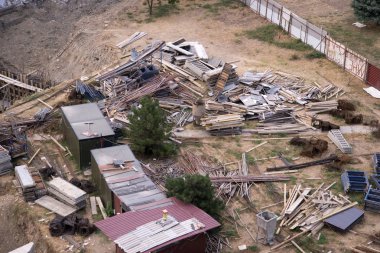 büyük inşaat alanı,