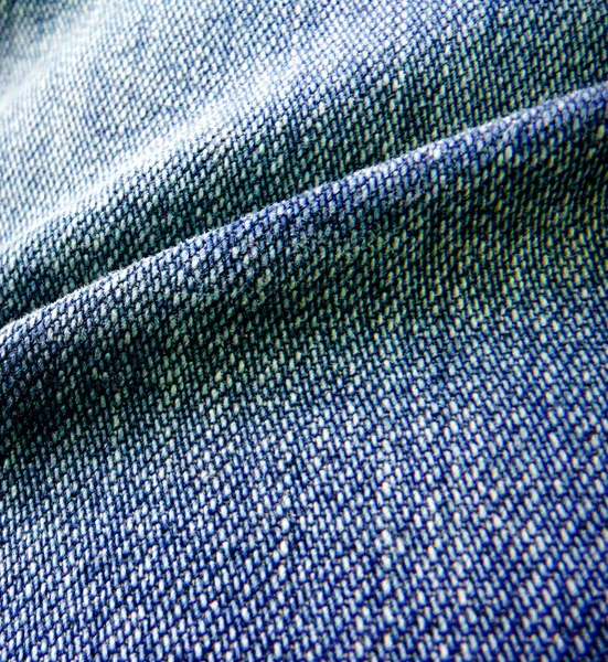 蓝色牛仔裤背景的纹理 — 图库照片