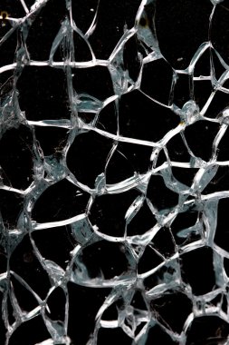 İçinde kırık otobüs penceresinden kaza