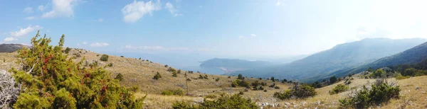 Panorama Del Parque Nacional Galicia Macedonia — Foto de Stock