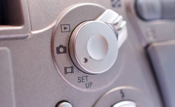 Mirrorless Camera Back Control Buttons — Stock Photo, Image