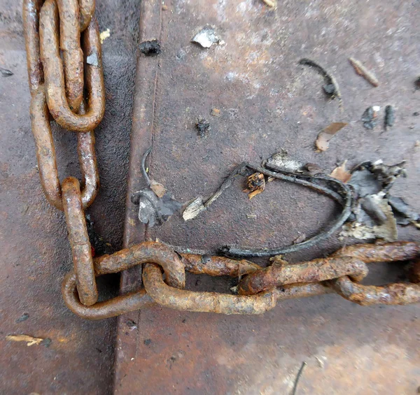 Rusty chain — Stock Photo, Image