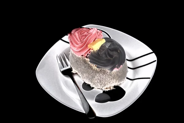 Smakelijk zelfgemaakte cake — Stockfoto