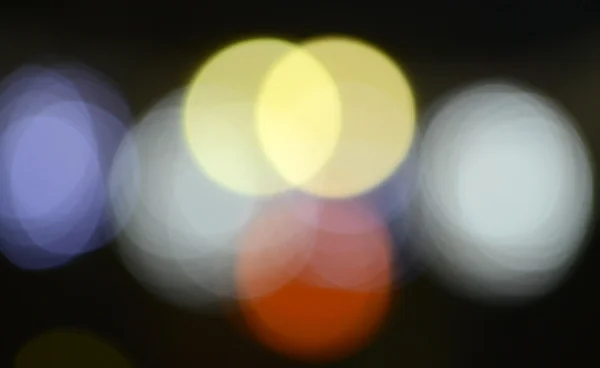 Bokeh abstract background in several color — Stock Photo, Image