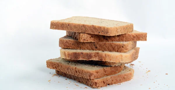 Torradas de fatias de pão — Fotografia de Stock