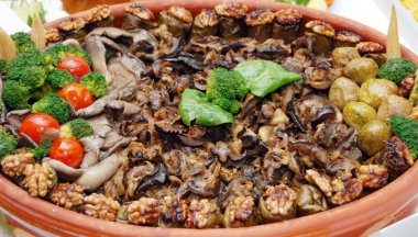 Geleneksel Makedon ve Balkanlar gıda