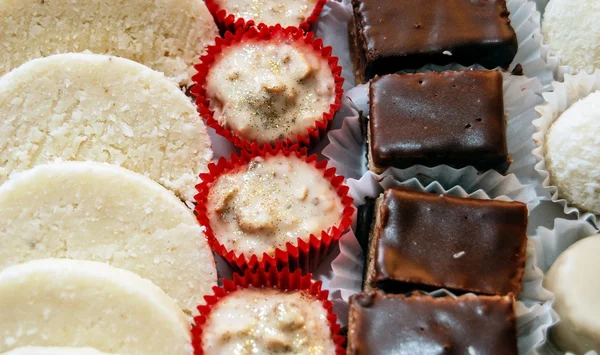 Picture of  Assortment chocolate  sweets — Stock Photo, Image