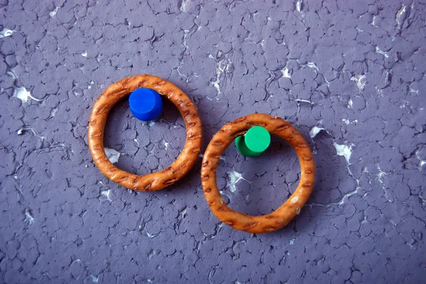 Ring crackers — Stock Photo, Image