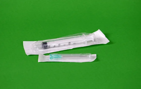 Medical syringe — Stock Photo, Image