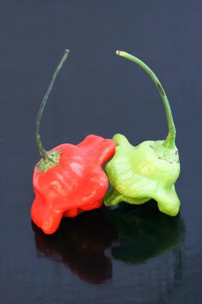 Peper sino vermelho e verde — Fotografia de Stock