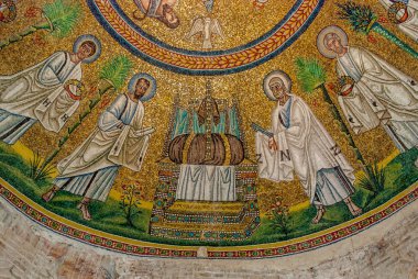 İtalya ravenna şehir Bizans mozaikleri