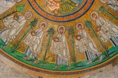 İtalya ravenna şehir Bizans mozaikleri