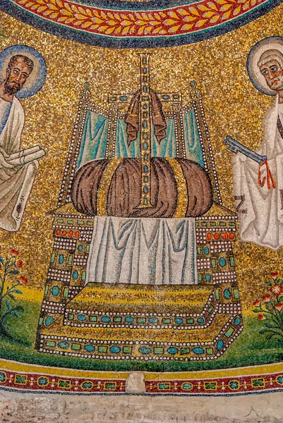 Byzantine mosaics of city of Ravenna in Italy — Stock Photo, Image