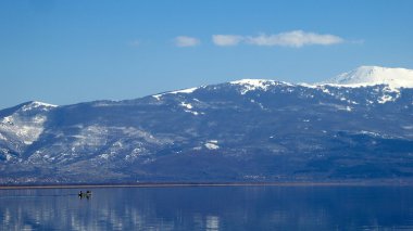 Büyük göl Prespa, Makedonya