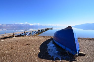Büyük göl Prespa, Makedonya
