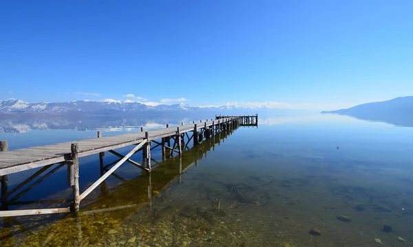 Big Lake Prespa, Macedonia — Stock Photo, Image