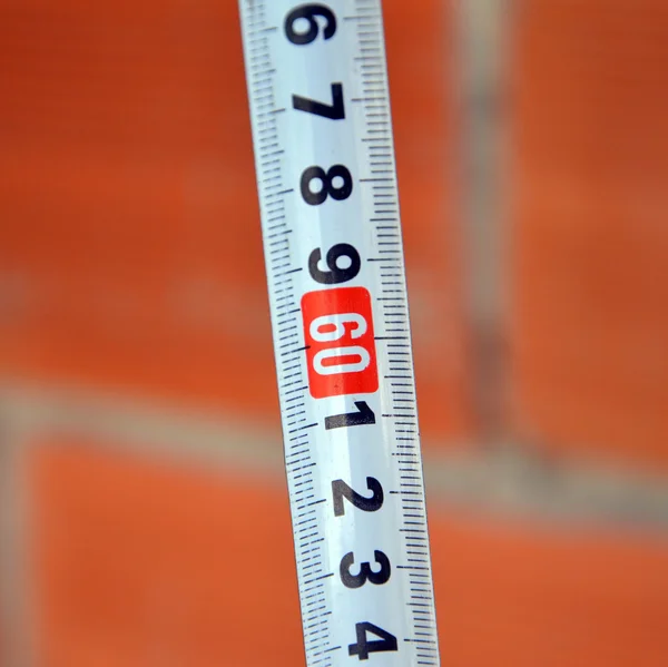 White measure tape — Stock Photo, Image