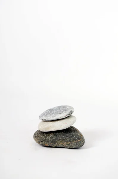 Three zen stones — Stock Photo, Image