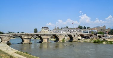 Skopje.Macedona Stone Bridge