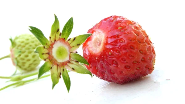 Pure organic strawberry — Stock Photo, Image