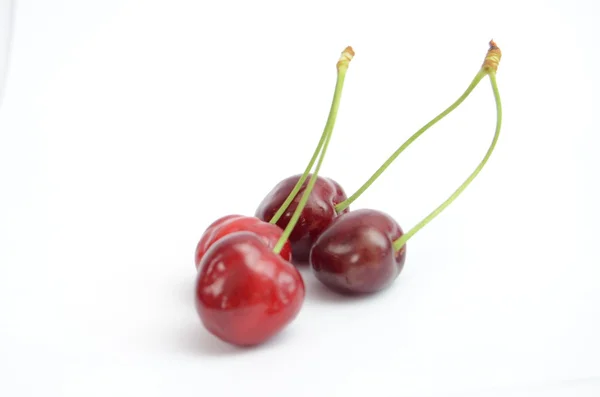 Cerises biologiques pures — Photo