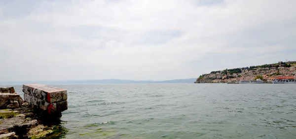 Lago ohrid, macedonia — Foto Stock