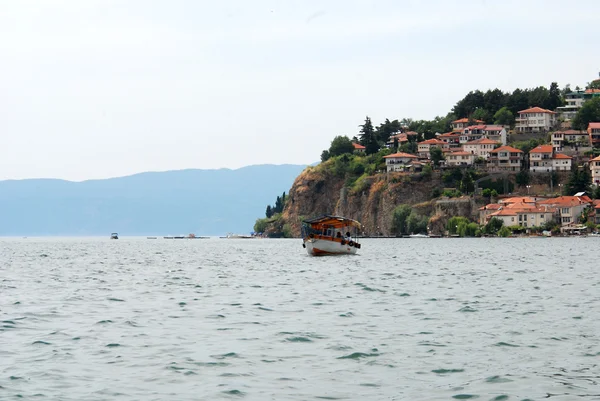 Lago Ohrid, macedónia — Fotografia de Stock