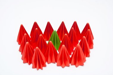 Origami üniteleri, fark konsepti