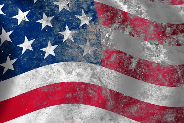 Grunge USA flag — Stock Photo, Image