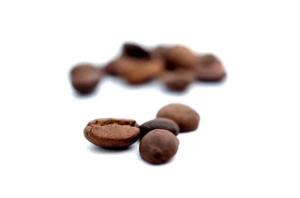 Roasted coffee beans close-up — Stock Photo, Image