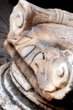 Antik sütun, ayrıntıları, 