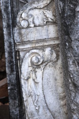Antik sütun, ayrıntıları, 