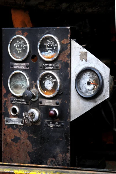 Old rusty kompressor — Stock Photo, Image