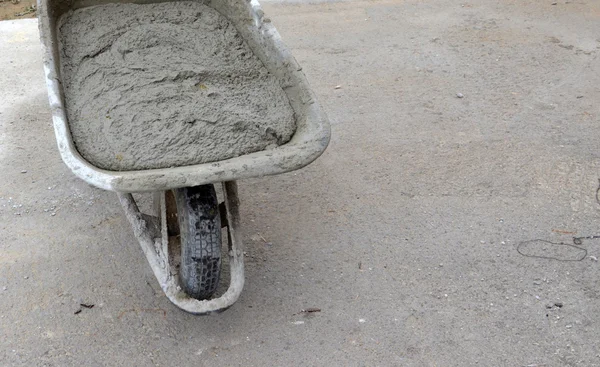 Cement mixer — Stock Photo, Image