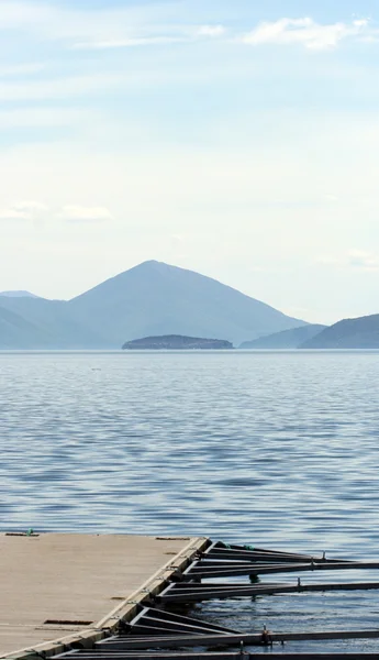 Prespanské jezero, Makedonie — Stock fotografie