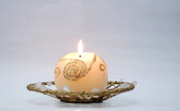 Ball candle — Stock Photo, Image