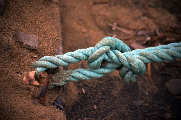 青いロープ — ストック写真