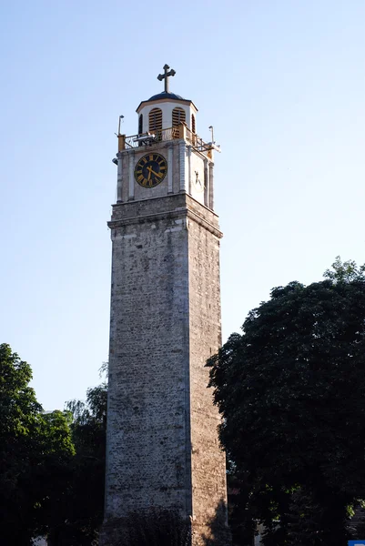 Vecchia torre dell'orologio a Bitola, Macedonia — Foto Stock