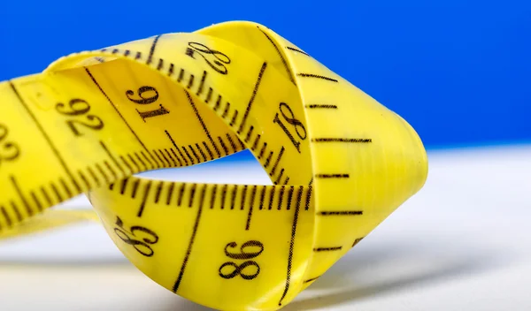 Rolled measuring lint — Stock Photo, Image