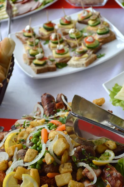 Catering Livsmedel — Stockfoto