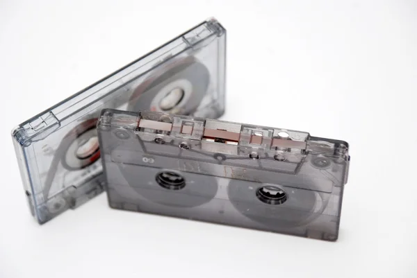 古いオーディオ カセット テープ — ストック写真